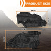 G-PLUS Right & Left Side Under Cover Engine Splash Shield Fit Toyota Camry Special Edition 2016 Fit Toyota Camry 2015 2016 2017 TO1228205, TO1228204,5144106220, 5144206210 Black