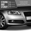 G-PLUS Fog Light Trim Set Driver and Passenger Side Compatible with Audi A3 Base/Quattro Base 2009-2013 Fit Models with Sport Package 8P0 807 681 N ZDE, 8P0 807 682 F ZDE Black