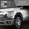 G-PLUS Factory Style Fender Flares 4pcs Compatible with Ford F250 F350 Super Duty 2011-2016 Black