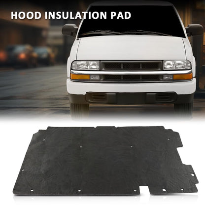 G-PLUS Hood Insulation Pad Compatible with Chevy S10 1994-2004,Fit Chevy Blazer 1995-2005,Fit GMC Sanoma Jimmy 1994-2005