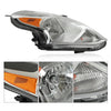 G-PLUS Headlights Assembly w/o Bulbs Driver and Passenger Side Compatible with Nissan Versa 2015-2019 260109KK0A 260609KK0A NI2503230 NI2502230Bumper Headlamps,faros delanteros