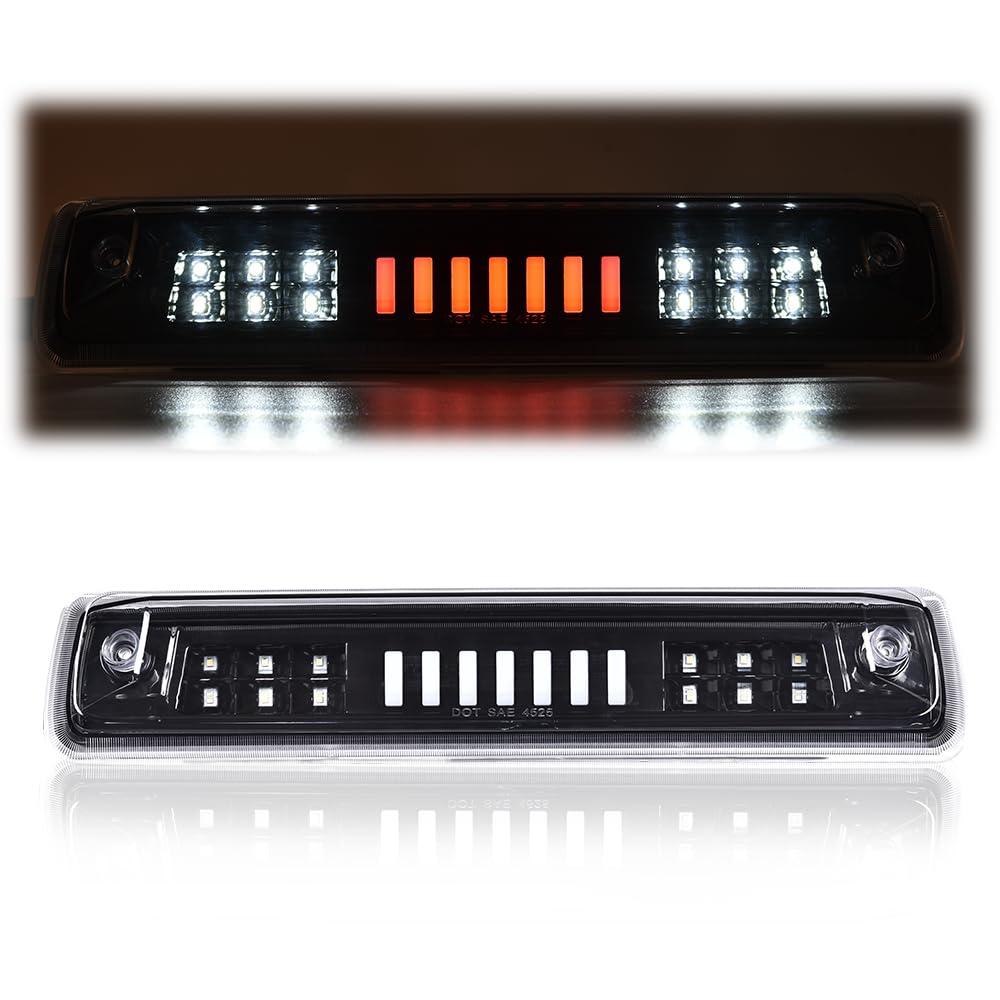 G-PLUS Rear High Mount 3RD Third I Brake Light Stop Tail light Lamp Compatible with 2015-2018 Colorado/Canyon GM25971002 52019397 Rear Cab Roof Tail Center Lamp
