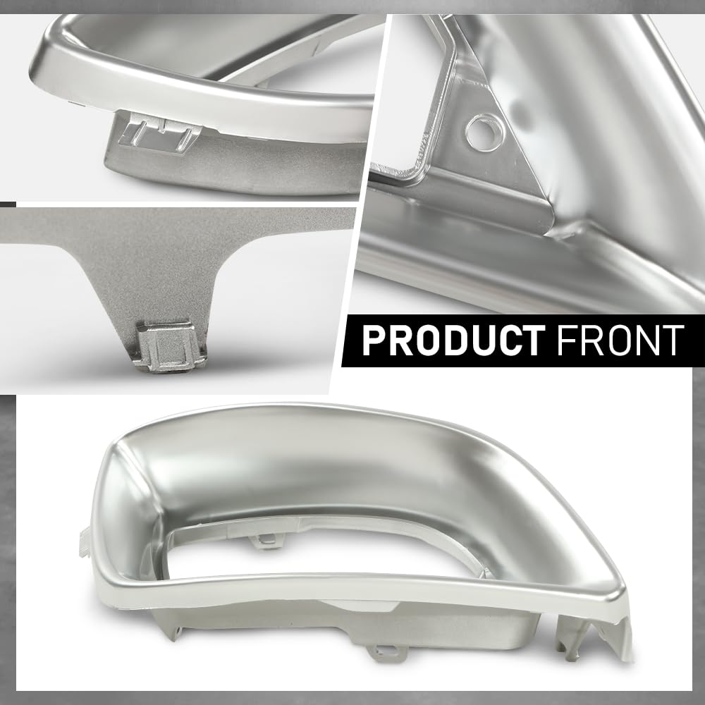 G-PLUS Fog Light Trim Driver and Passenger Side Compatible with Benz R320 R350 R500 R550 4Matic Base 2006-2010 MB1039169 MB1038169 2518852023 2518851923