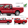 G-PLUS T3 Tri-Fold Hard Lock 6.5Ft Truck Tonneau Cover Compatible with 2009-2014 F150 | 6'5" Extra Short Bed