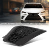 G-PLUS Front Bumper Grille Vent Insert Passenger Right Side Compatible with LX NX300 Base/F Sport/Luxury 2018-2021,Compatible with LX NX300h 2021 5314178030, LX1039135 Gloss Black