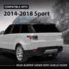 G-PLUS Rear Bumper Under Body Shield Cover Compatible with Range Rover Sport 2014-2018