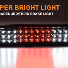 G-PLUS LED 3rd Brake Light for Dodge Ram 1500 2009-2017 Ram 2500 3500 2010-2017 Smoke Lens Close-up View