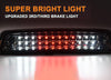 G-PLUS Smoke LED Truck 3RD Third Brake Light Tail Lamp Compatible with Dodge Ram 1500 2009-2017/ Compatible with Ram 2500 3500 2010-2017(Smoke Lens Chrome Housing)