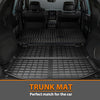 G-PLUS TPE Floor Mats Fit Jeep Grand Cherokee 2011-2021 Cherokee WK 2022-2023 1st & 2nd Row Truck Accessories Cargo Liners All Weather Protection 8PCS Black Alfombras para Carro