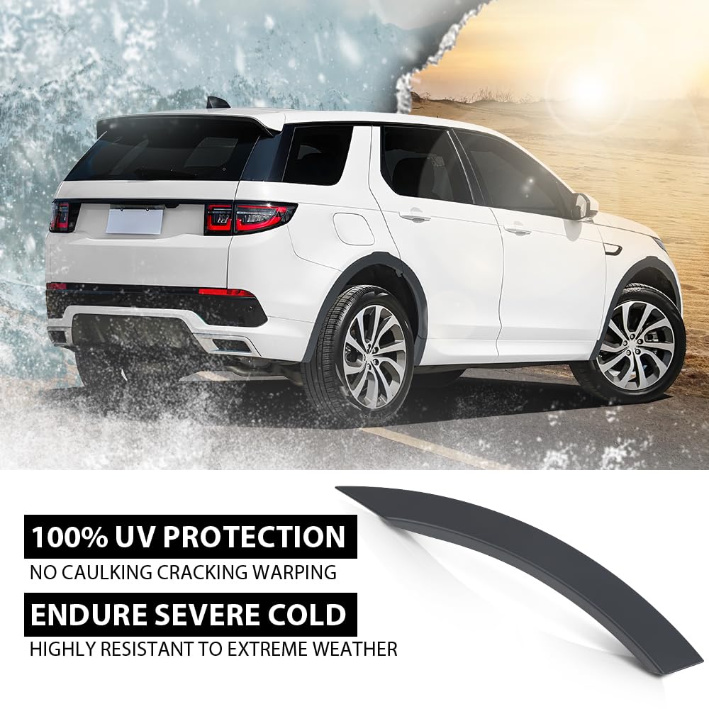 G-PLUS Rear Right Wheel Front Arch Door Molding Compatible with Land Rover Discovery 5 2017-2023 LR117003, LR117001