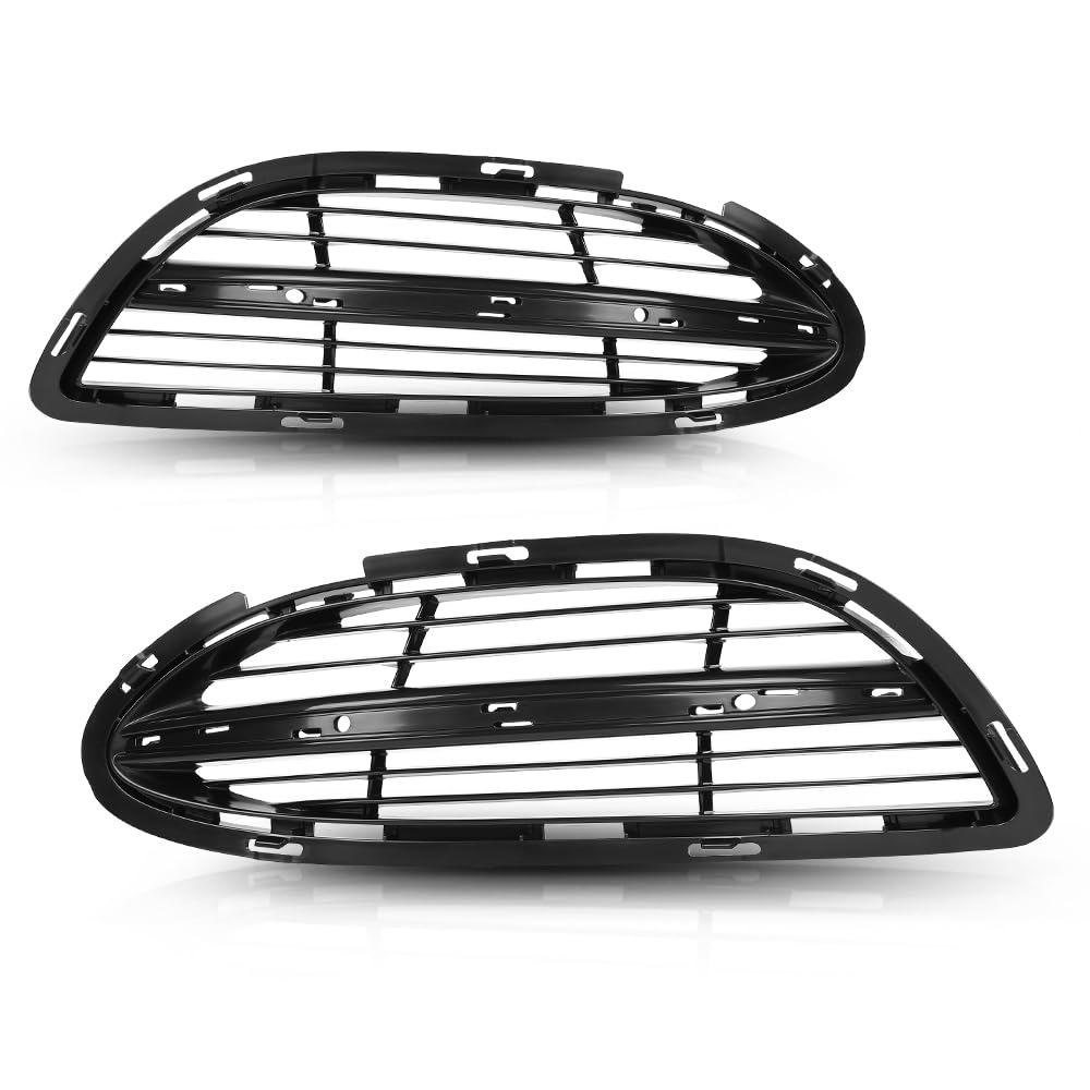 G-PLUS Front Bumper Fog Light Cover Bezel Left & Right Compatible with Benz S-Class W222 2013-2020 2228850224