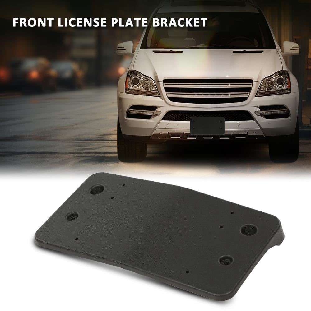G-PLUS Front License Plate Brackets Compatible with Benz GL320 2007-2009/Fit Benz GL350 2010-2012/Fit Benz GL450 2007-2012/Fit Benz GL550 2008-2012 1648850381 MB1068123 1648850381 MB1068123