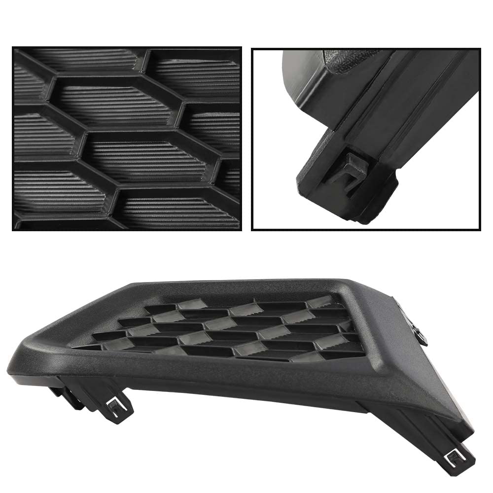 G-PLUS Driver & Passenger Side Fog Light Cover Set Compatible with 2019 2020 2021 NISSAN ALTIMA S SR NI1038163, NI1039163, NI1038163C, NI1039163C, NI1038163V, NI1039163V