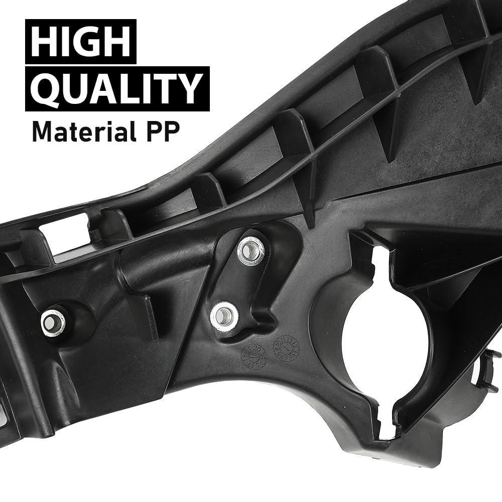 G-PLUS Front Headlight Mount Guide Support Bracket Set Compatible with Audi A5/S5 2012-2016,Compatible with Audi RS 2013-2016 8T0941453B, 8T0941453D, 8T0941454B, 8T0941454D