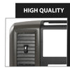 G-PLUS Radio Bezel Dash Trim Panel Compatible with Dodge Ram 2009 2010 2011 2012 Gray