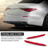 G-PLUS Pair Rear Bumper Reflector Light, Compatible with Benz 220a 180A 1954-1959/ ML63 ML550 ML350 GL550 GL63 GLE53 S65 2012-2024, Left & Right Side 2PCS, 2228200374, 2228200474