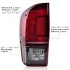 G-PLUS Rear Tail Light Compatible with Toyota Tacoma 2016-2023, Dark Red Rear Brake Lamp,Luces Traseras Left Driver 8156004170 8156004180