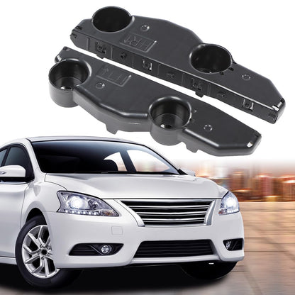 G-PLUS Front Left & Right Side 1pair Bumper Brackets Compatible with Nissan Sentra Sedan 2013-2015 NI1033107 NI1032107