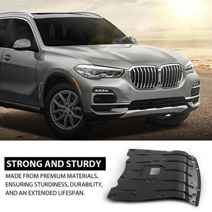 G-PLUS Engine Splash Shield Front Compatible with BMW X5 2019-2024, Fit X6 2020-2024, Fit X7 2019-2024 51487468803, BM1228191