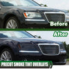 G-PLUS Front Headlight Side Precut Smoke Tint Compatible with 2011-2020 Chrysler 300 300C