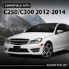 G-PLUS Front Bumper Trim Set Left & Right Compatible with Benz C250 C300 C350 4Matic & Base 2012-2015 2048853074