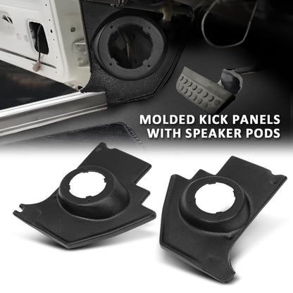G-PLUS Kick Panels with Speaker Pods Compatible with Dart Valiant 1963-1966 and Barracuda Models 1964-1966