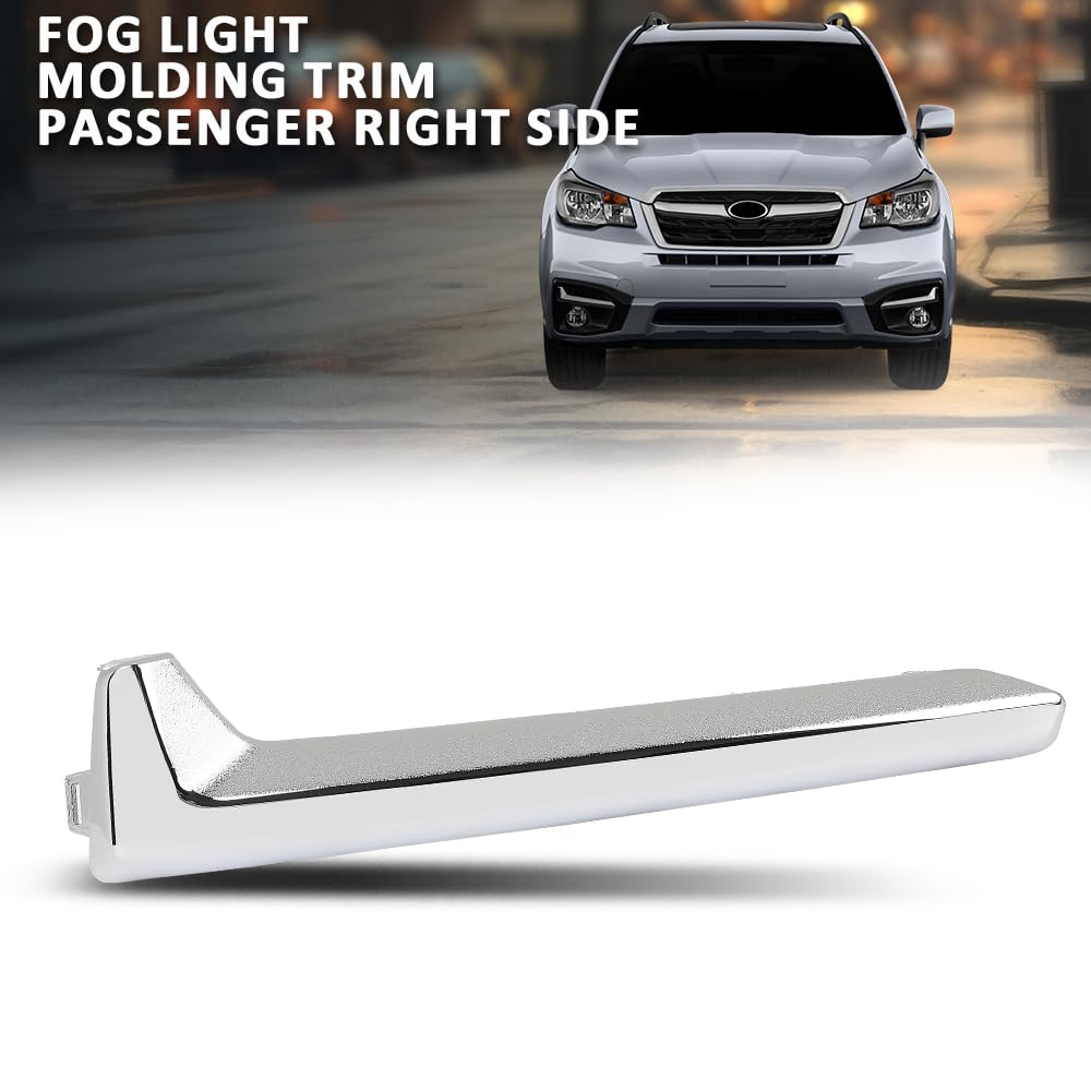 G-PLUS Fog Light Molding Trim Passenger Side Compatible with Subaru Forester 2017-2018 57708SG000