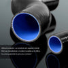 G-PLUS Silicone Radiator Coolant Hose Pipe Kit w/Clamps Compatible with 1994-2001 Honda/Acura Integra DB6 DB8 DC2 B18C B18C1 (Black 2 PCS)