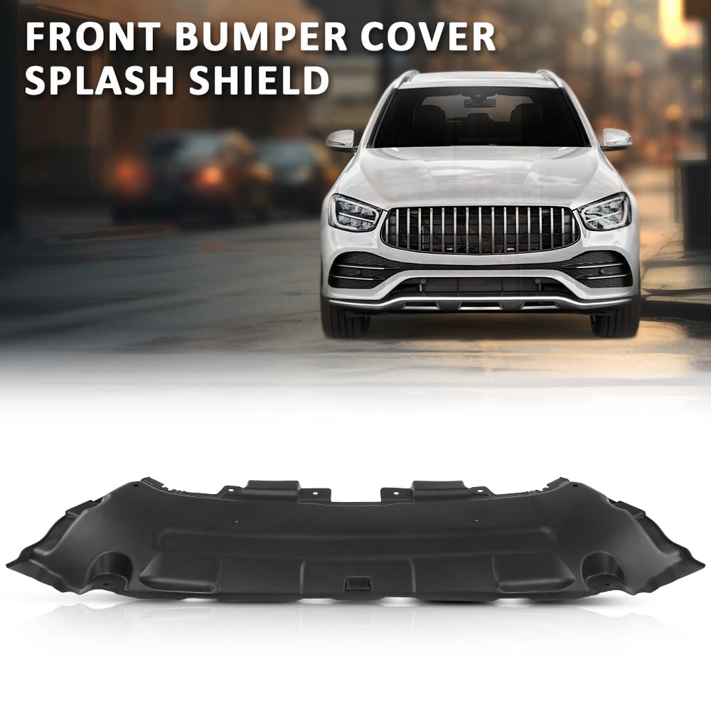 G-PLUS Front Bumper Engine Splash Shield Under Guard Compatible with Benz GLC300 4Matic Base 2016-2022,Fit Benz GLC43 AMG 4Matic 2017-2022 2535240930