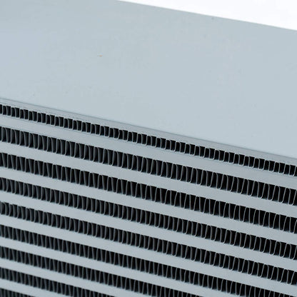 G-PLUS Charge Air Cooler/Intercooler Compatible With 2013-2018 Ram 2500 3500 6.7L Aluminum Tank Tube & Fin Core Silver
