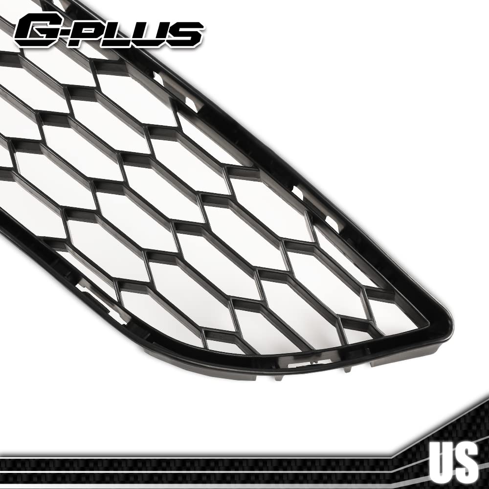 G-PLUS Front Lower Bumper Grille Compatible with 2015 2016 2017 2018 Nissan Sentra 62254-4FY0A