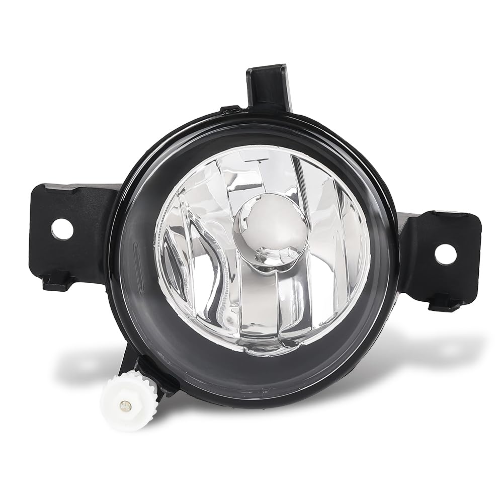 G-PLUS Front Right Fog Light Lamps Assembly Without Bulb, Compatible with BMW X5 E70 2011-2013, Passenger Side, 63177224644, 63 17 7 224 644