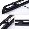 Compatible with Ford F150 2015 2016 2017 2018 2019 LED 3rd Third Brake Light Rear High Mount Cargo Stop Lamp Clear Lens Black Housing