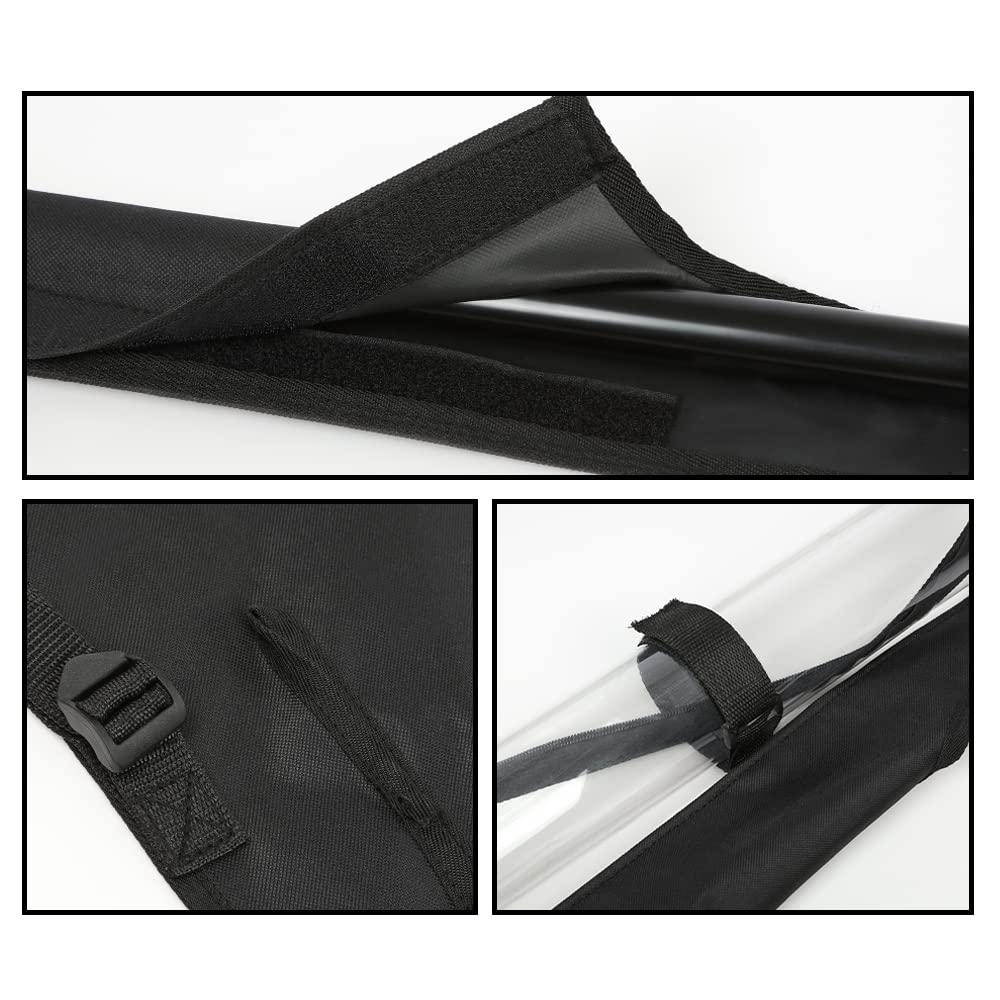 G-PLUS Fabric Canvas Rear Panel Compatible with Pioneer 1000&1000 5P 2016-2023 0SR95-HL4-211A PVC