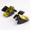 G-PLUS Fog Lights Lamp Left Right Compatible With 1999-2002 Chevy Silverado 1500/2500/Fit 2001 2002 Chevy Silverado 3500/Fit 2000-2006 Tahoe Suburban faros antiniebla(Yellow)