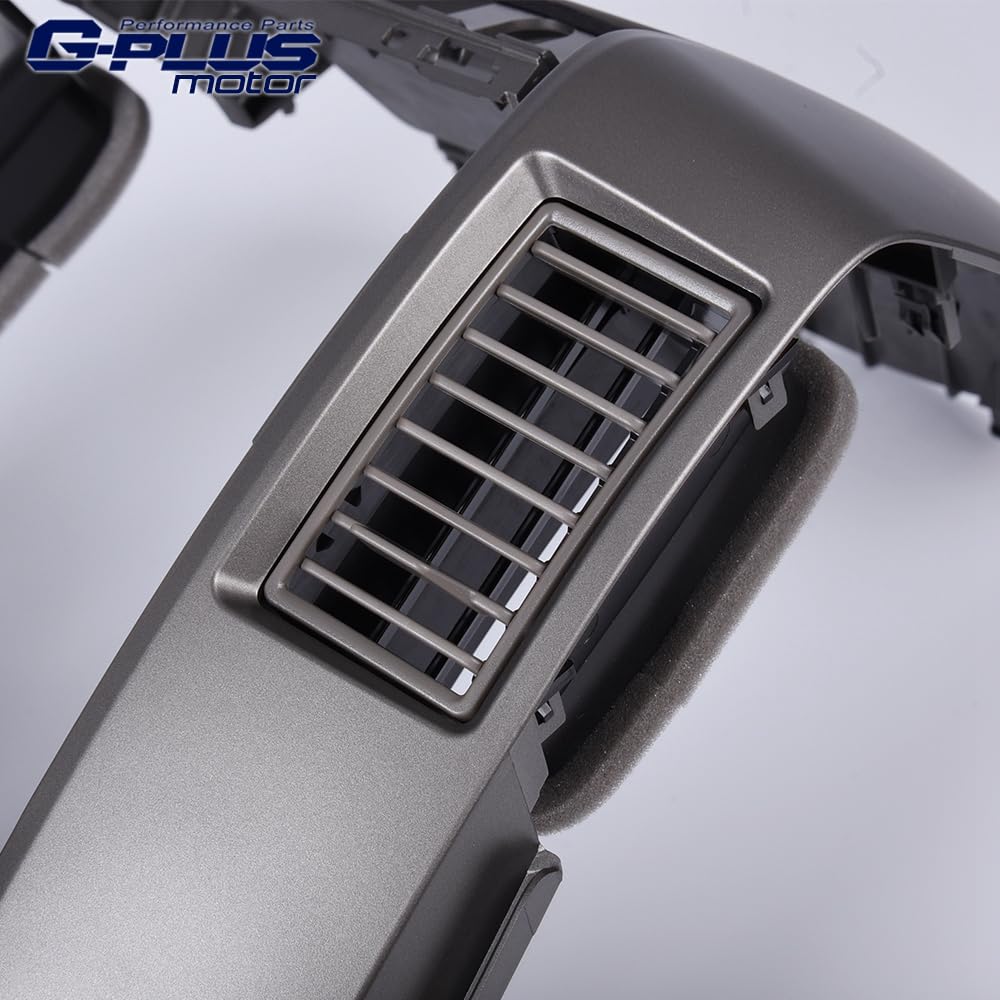 G-PLUS Center Dash A/C Instrument Panel w/Speaker Bezel Compatible with 04-06 Nissan Titan/05-06 Nissan Armada/2004 Nissan Pathfinder Armada