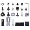 Compatible for Ford Universal Stainless Steel Wheel Eyebrow Accessories Screw Pack Front Rear Fender Hardware Kit