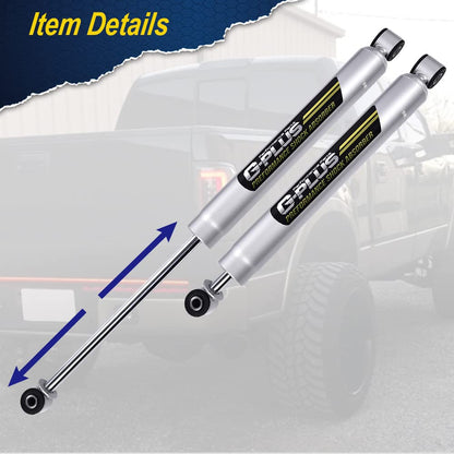 G-PLUS 2.5" Leveling Lift Kit W/ N3 Rear Shocks Struts Assemblies Kit Suspension Set Compatible With 2004-2008 F150 2WD 4WD (N3 Shocks Suspension Kit)