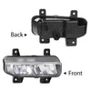 G-PLUS Front Bumper LED Fog Lights Lamps+Bracket Kit Compatible with Dodge Ram 1500 2019-2021 68273291AB