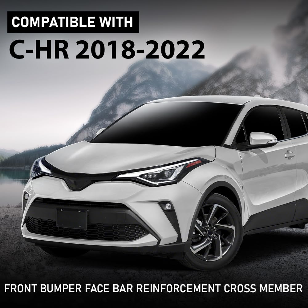 G-PLUS Front Bumper Face Bar Reinforcement Cross Member Compatible with Toyota C-HR 2018-2022 52131F4030, TO1006252