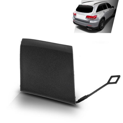 G-PLUS Rear Bumper Tow Eye Hook Cover Cap Compatible with Benz GLC 300 4Matic, Base 2.0L L4 2016-2019,Fit Benz GLC 43 for AMG 4Matic 3.0L V6 2017-2019 A2538850700