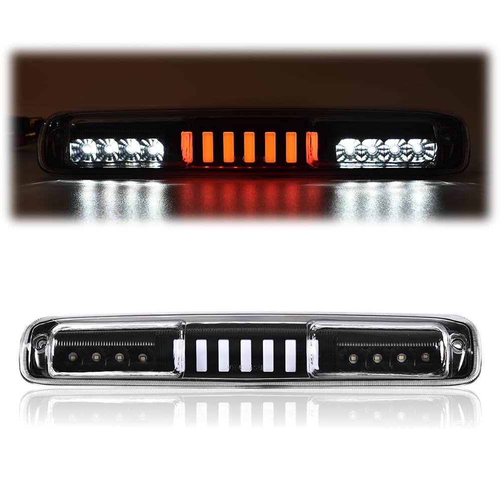 G-PLUS LED 3rd Third Tail High Mount Stop Type I Brake Lamp Compatible with 2007 Chevy Silverado/GMC Sierra 1500 2500 3500 & HD Models Classic 5978318 16525205
