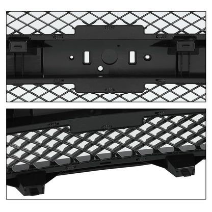 G-PLUS Front Bumper Grille Grill Compatible with Chevy Silverado 1500 Hybrid 2009-2013/Fit Silverado 1500 XFE 2010-2013/Fit Silverado 1500 LS LT LTZ WT 2007-2013 25810707, 19303978