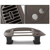 G-PLUS Dash Pad Bezel Graphite & Center Dash Radio Bezel Fit Ford F150 / Ford Expedition 1997-2003 Brown