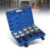 G-PLUS 28Pcs Press Pull Sleeve Kit Compatible with The Removal and Installation of Bushes/Bearings and Seals Etc Silver