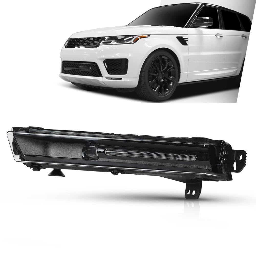 G-PLUS Fog Light Lamp Left Compatible with Land Rover Range Rover Sprt 2018-2022,Fit Land Rover Range Rover 2018-2021