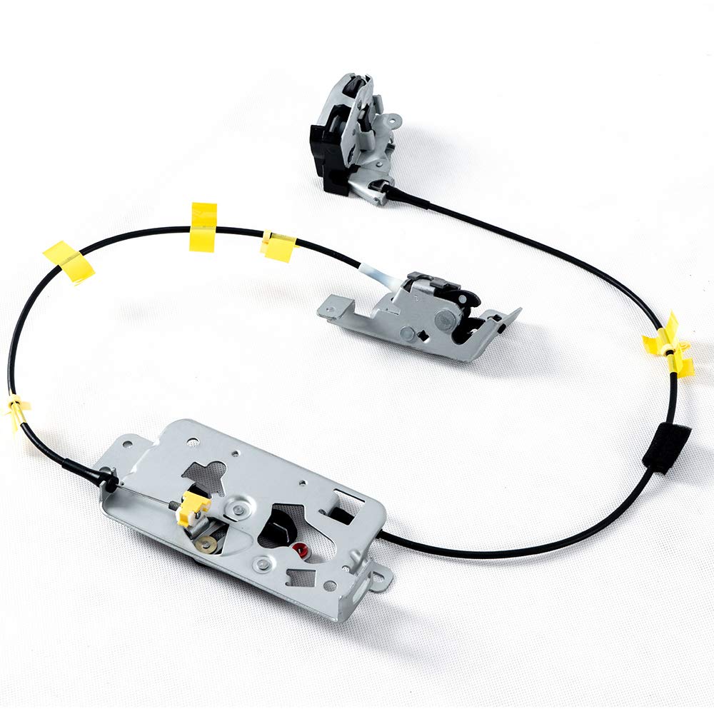G-PLUS Rear Door Lock with Cable Assembly Compatible with 2004-2008 F150 Extended Cab Pickup ONLY,(Does NOT Fit Crew Cab or Heritage Models),Driver Side/Passenger Side (1, Driver Side)