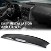 G-PLUS Black Dash Cover Compatible with Pontiac Firebird 1993-1996 18-925-DGR