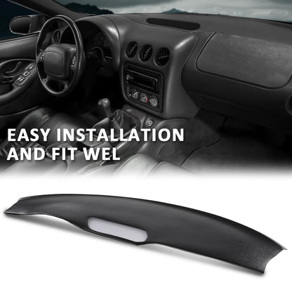 G-PLUS Black Dash Cover Compatible with Pontiac Firebird 1993-1996 18-925-DGR