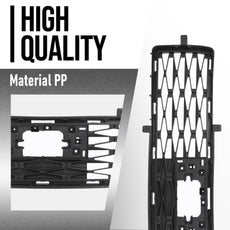 G-PLUS Bumper Grille for Toyota 4Runner SR5 Premium SR5 Sport T Off T Pro T Sport 2021-2023 Black Additional Angle